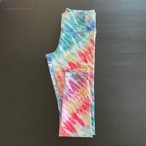 Athleta Love Proudly Tie Dye 7/8 Tight